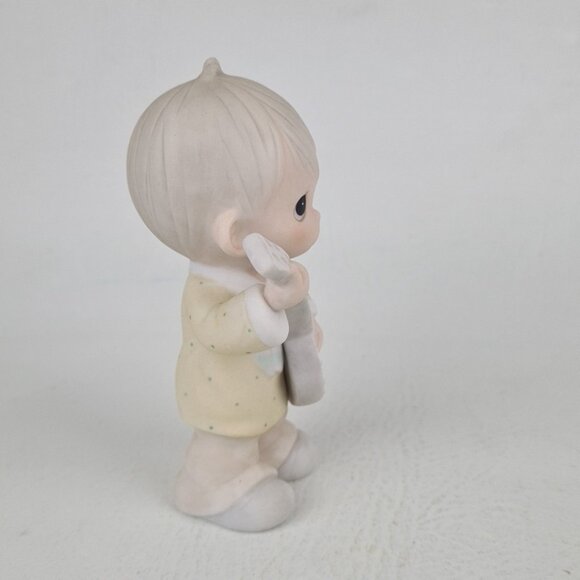 Precious Moments 12378 "Happines Is The Lord"  Porcelain Figurine - Picture 2 of 6